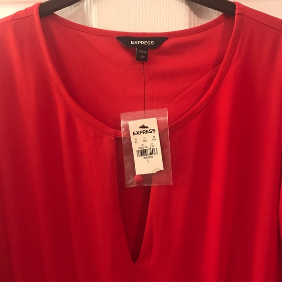 Keyhole Cut-Out Ruffle Wrap Dress - Picture 2 of 4